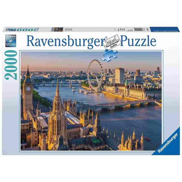 Ravensburger sestavljanka London, pogled na Temzo 2000