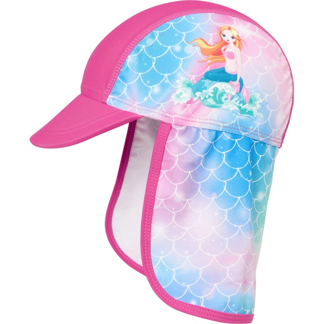 UV zaščitna otroška kapa morska deklica pink 461268