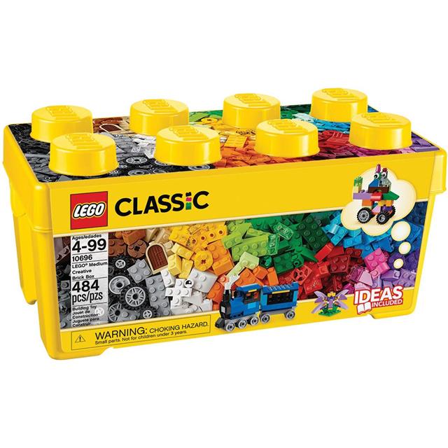 LEGO CLASSIC SREDNJE VELIKA USTVARJALNA ŠKATLA S KOCKAMI 10696