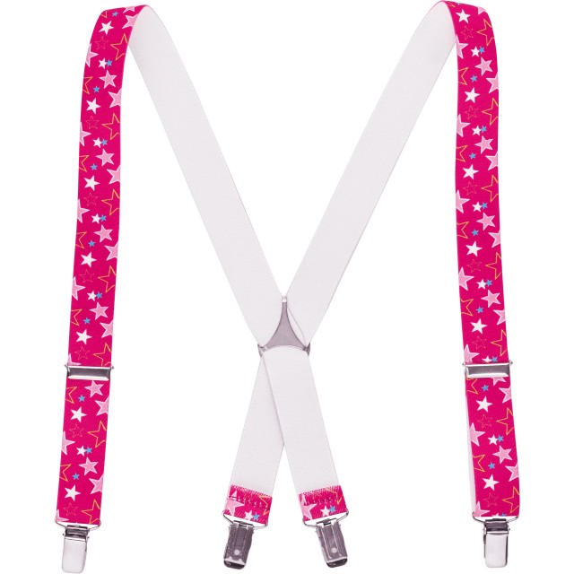 Otroške naramnice zvezde pink 603041