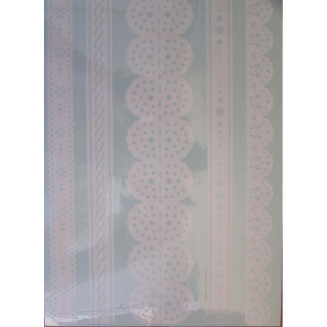 Začasni metallic tattoo - White Butterfly (beli tatu)