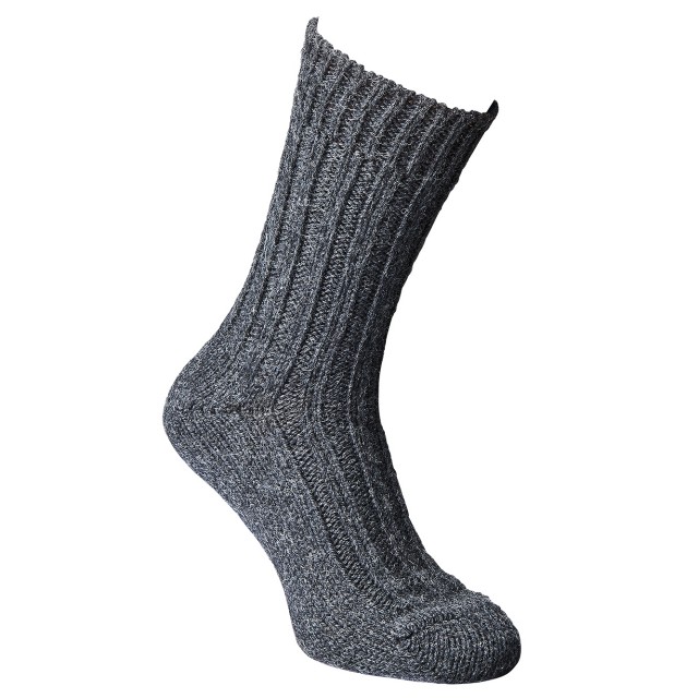 Alpaka debele nogavice - Dick - temno sive