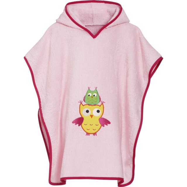 Otroški frotir kopalni pončo plašč sovica