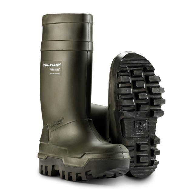 Moški varnostni gumijasti Dunlop Purofort škornji zaščita S5 številke 37 - 48