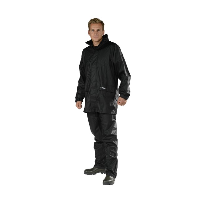 Kompet pelerine�in dežnih�hlač Ocean�Comfort Stretch črn