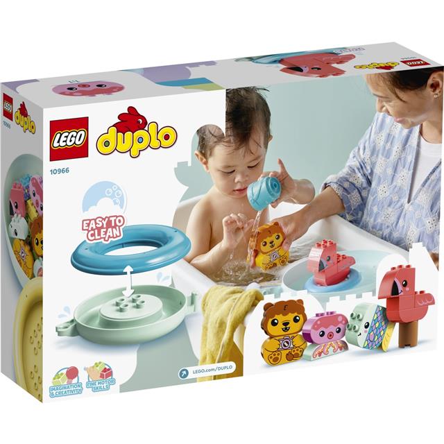 Duplo My First Zabava med večernim kopanjem: Plavajoči živalski otok - 10966