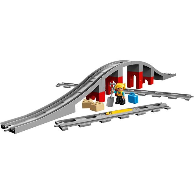 Lego Duplo Železniški tiri in most - 10872