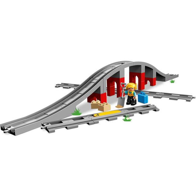 Lego Duplo Železniški tiri in most - 10872