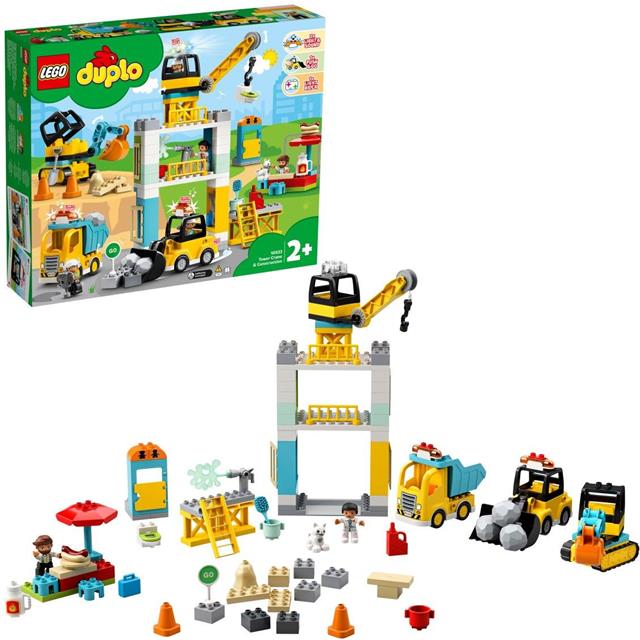 Lego Duplo 10933 Žerjav in gradnja