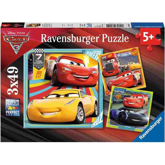 Sestavljanka Cars 3x49d