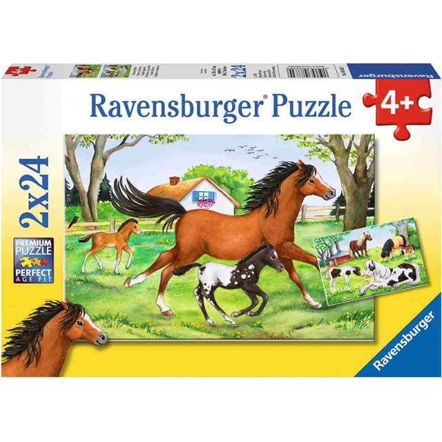 Sestavljanka Svet konjev 2x24d