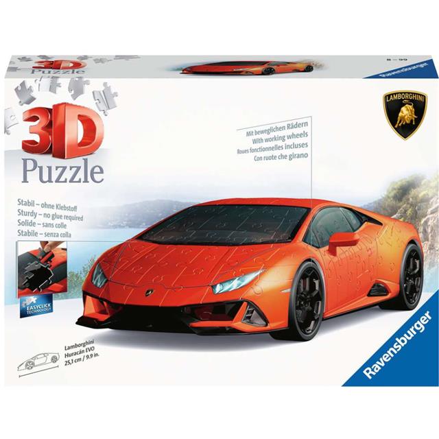 Sestavljanka 3D Lamborghini HUracan Evo 108d