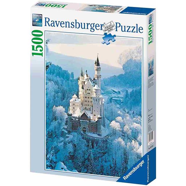 Ravensburger sestavljanka Neuschwanstein grad, pozimi 1500