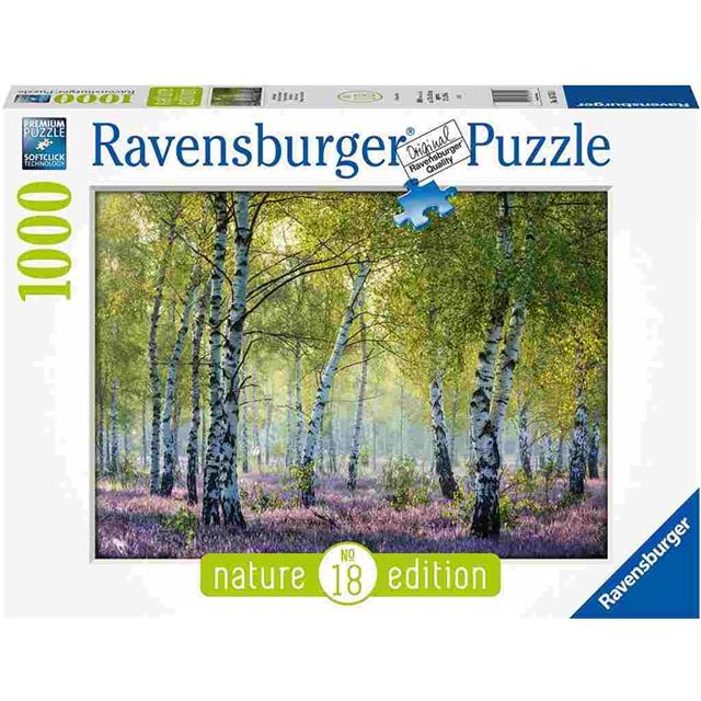 Ravensburger sestavljanka Narava, brezov gozd 1000 delna