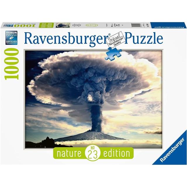 Ravensburger sestavljanka Vulkan Etna 1000