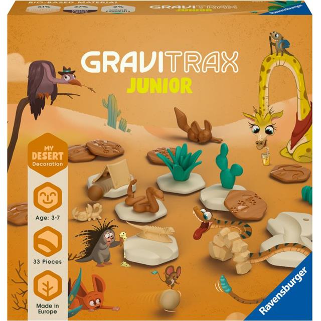 Ravensburger GraviTrax Junior My Desert Decoration, razširitveni puščavski set S23