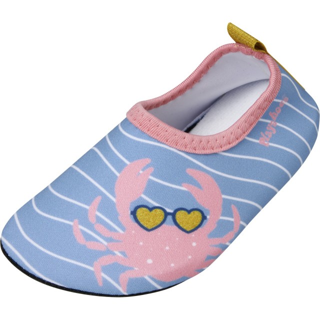 UV otroški čevlji za v vodo barefoot rak modri 174917