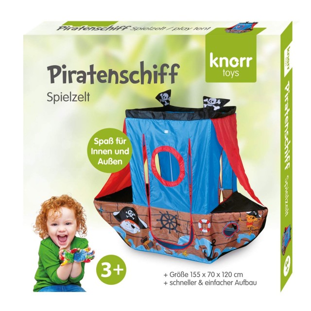 Knorrtoys šotor za igranje piratska ladja 55701