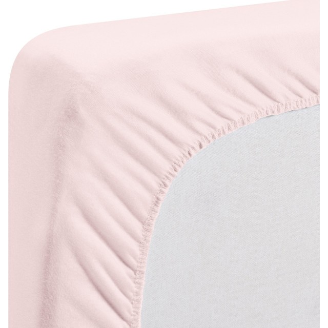 Nepremočljiva elastična Jersey rjuha 70 x 140 cm ROZA 100% bombaž 2 pak 770331