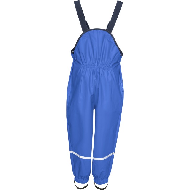 Otroške dežne hlače z naramnicami svetlo modre 405424