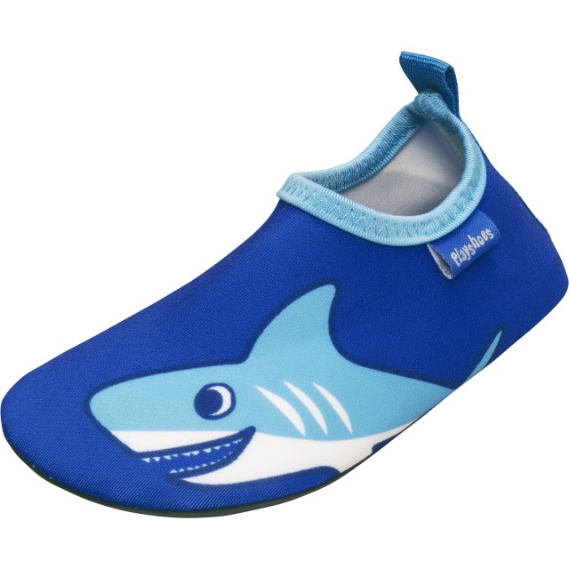 UV otroški čevlji za v vodo barefoot morski pes modri 174903