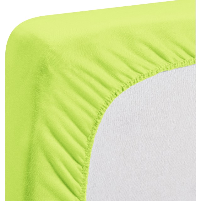 Nepremočljiva elastična Jersey rjuha 70 x 140 cm zelena 100% bombaž 770321