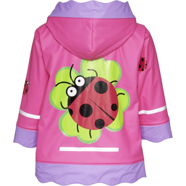 Otroška pelerina pikapolonica pink 408583
