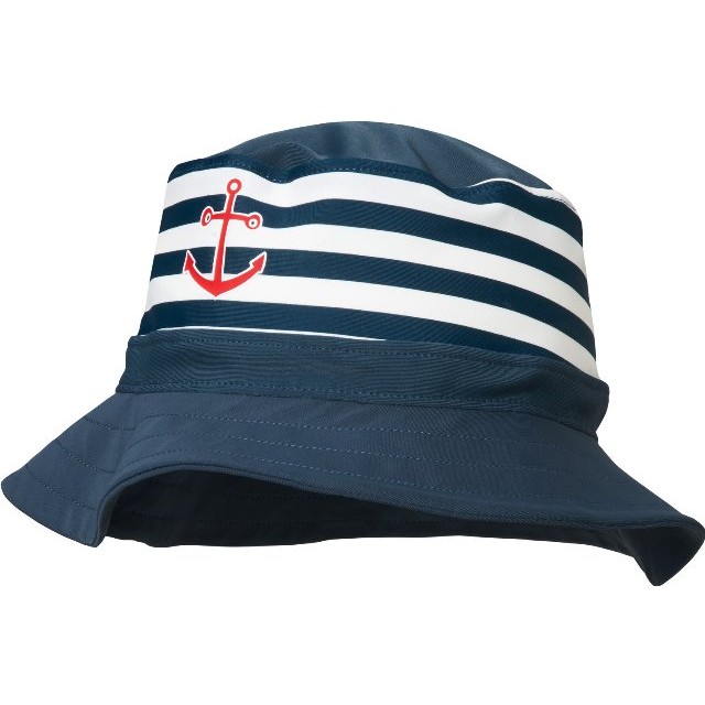 Otroška UV zaščitna kapa - klobuk Maritim moder 460117