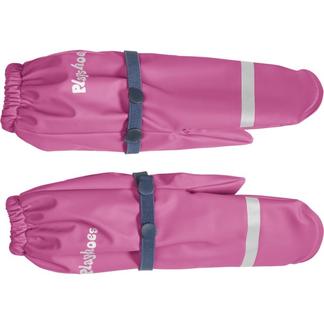 Otroške dežne rokavice s flis podlogo pink 408901