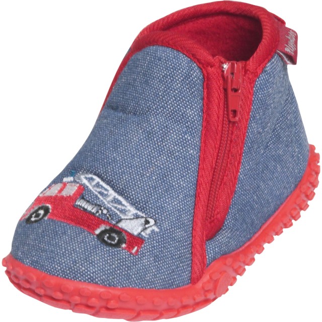 Otroški copati gasilci jeans modri 201754