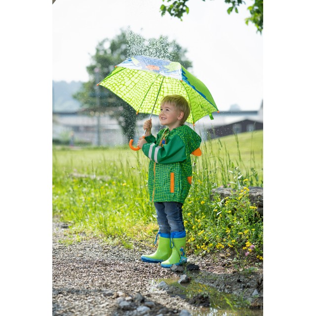 Otroški dežnik Dino zelen 448703