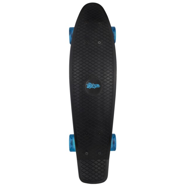 Skateboard rolka No Rules Fun Black - clear blue 295