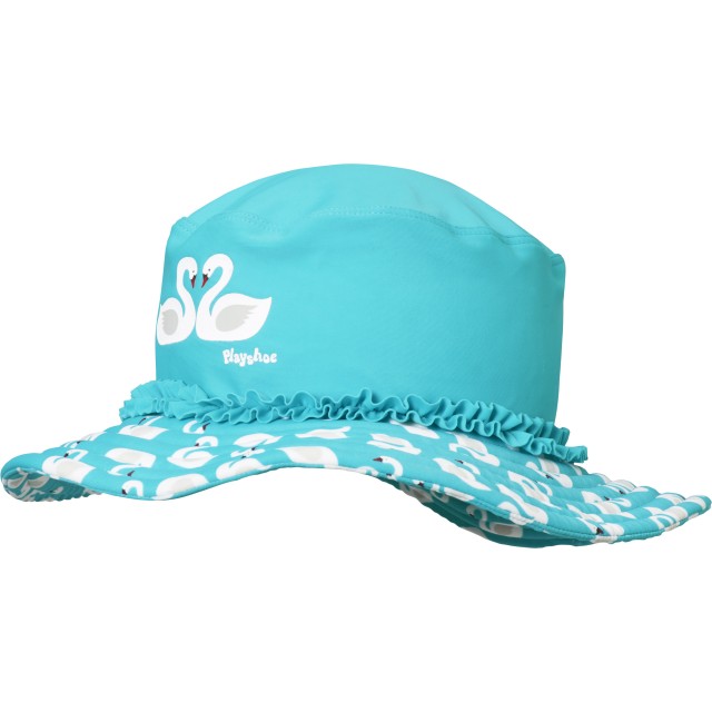 UV zaščitni otroški klobuk labod turkizen 461237