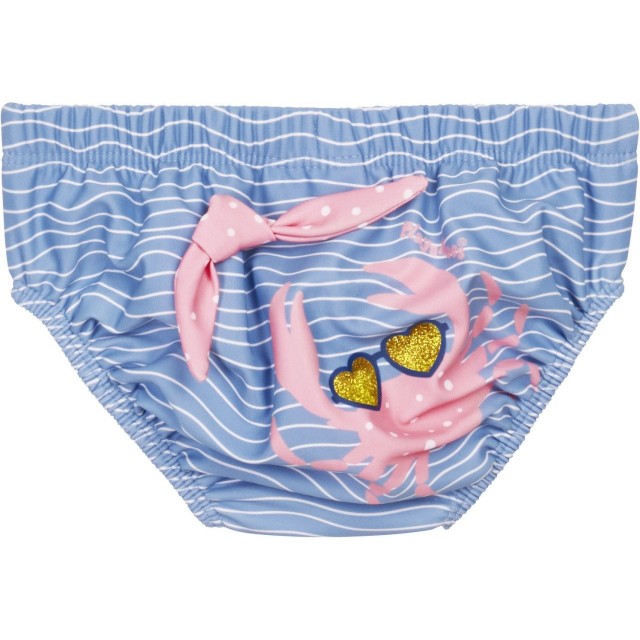 UV zaščitne kopalke za dojenčke - plavalne plenice rakec roza modre 461290