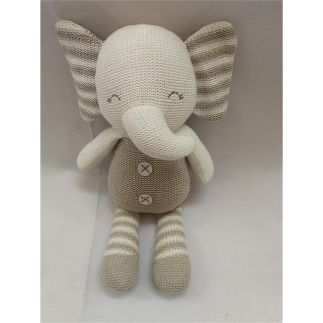 Pliš štrikan, Slon, dolge noge, 35cm