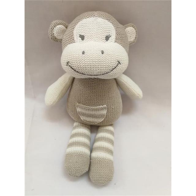 Pliš štrikan, Opica dolge noge, 32cm