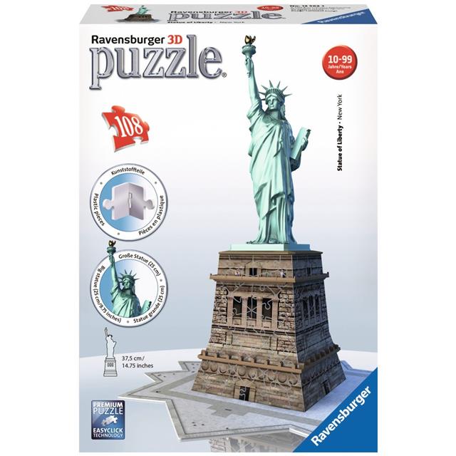 Ravensburger sestavljanka 3D Kip svobode 216d