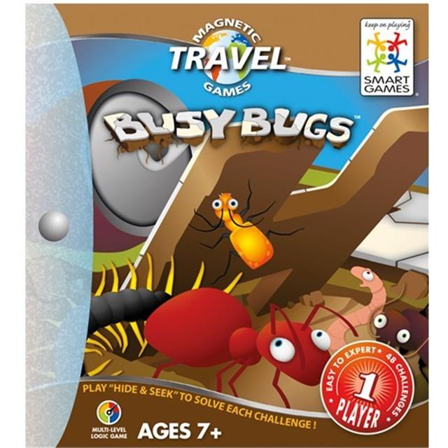 Smart Games Zaposlene žuželke (48 izzivovov), magnetna potovalna igra - mimo.si