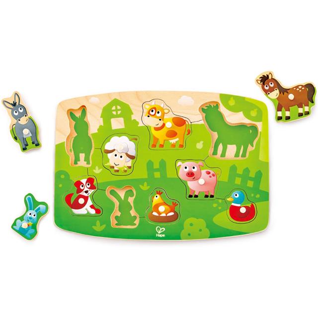 HAPE Puzzle živali na kmetiji