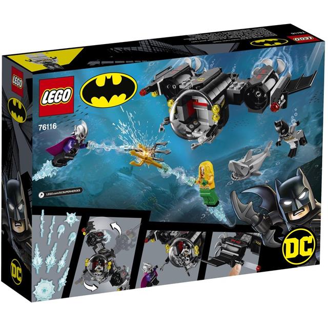 Lego Super Heroes Batmanova™ Batpodmornica in podvodni spopad - 76116