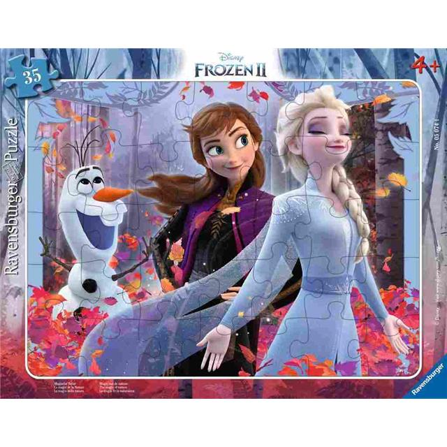 Ravensburger sestavljanka Frozen, ledeno kraljestvo, magična narava 35d