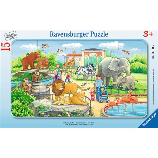 Ravensburger sestavljanka Izlet v živalski vrt 15d