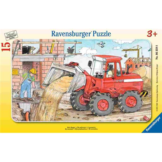 Ravensburger sestavljanka Moj Bager 15d