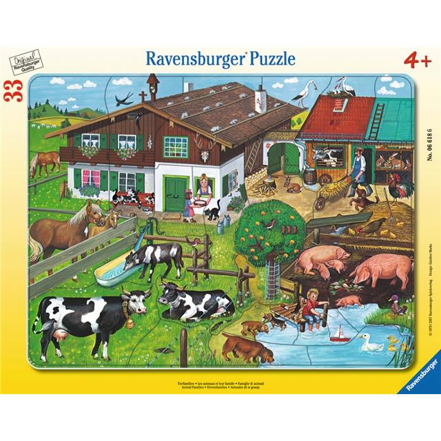 Ravensburger sestavljanka Spoznaj živali na kmetiji  33d - mimo.si