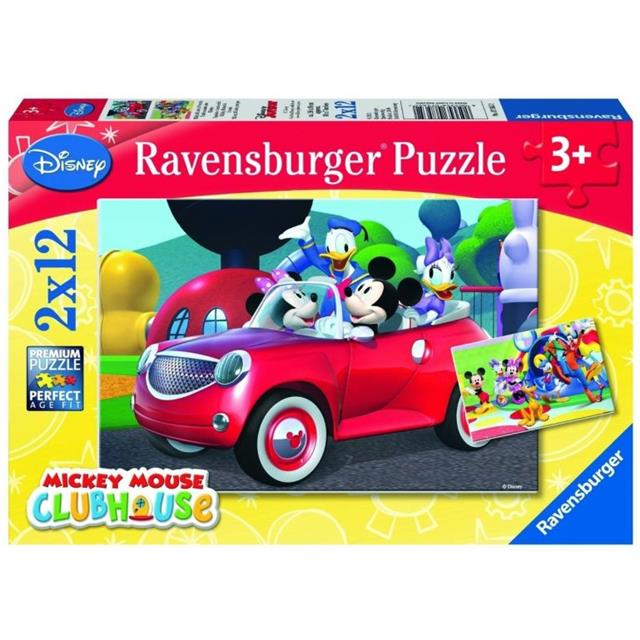 Ravensburger sestavljanka Mickey, Minnie & friends 2x12d