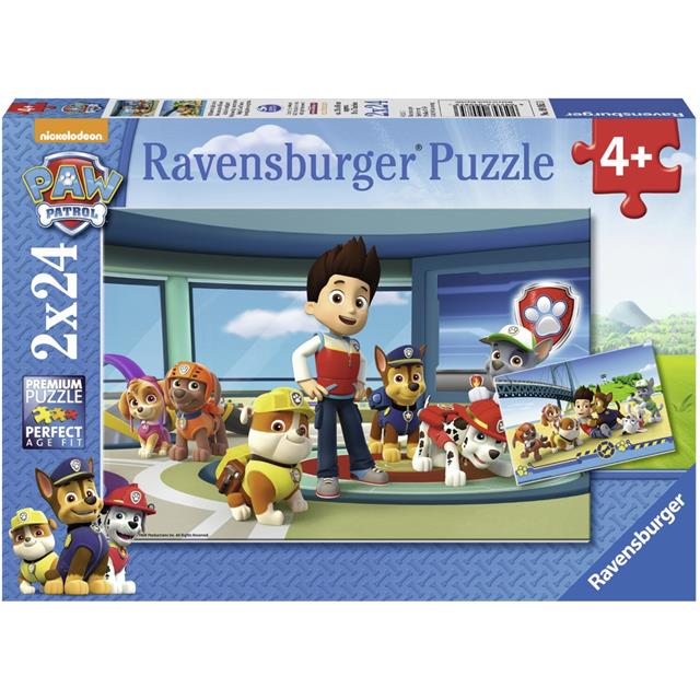 Ravensburger sestavljanka Tačke na patrulji, detektivi 2x24d