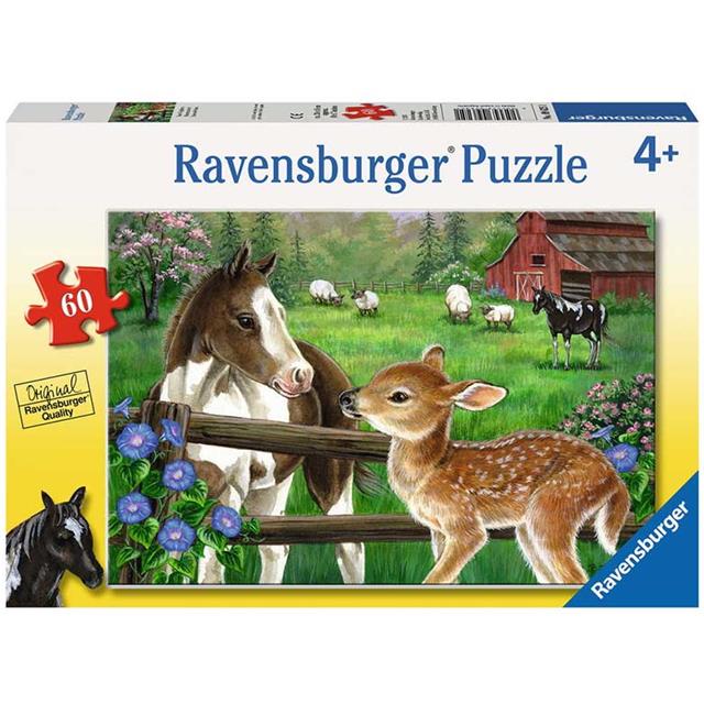 Ravensburger sestavljanka Gozdne, domače in divje živali 3x49d