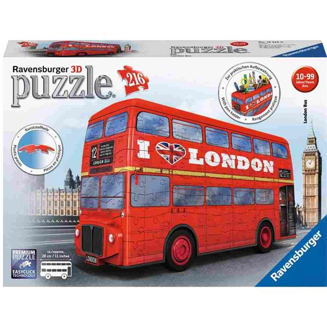 Ravensburger sestavljanka 3D London Bus 216d