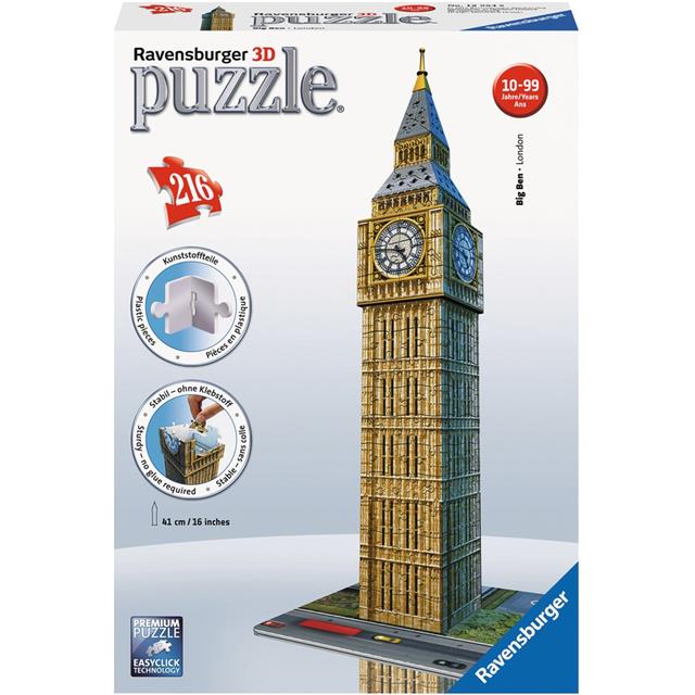 Sestavljanka 3D Big Ben 216d