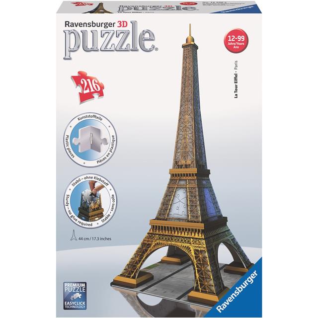 Ravensburger sestavljanka 3D Eiffelov stolp 216d